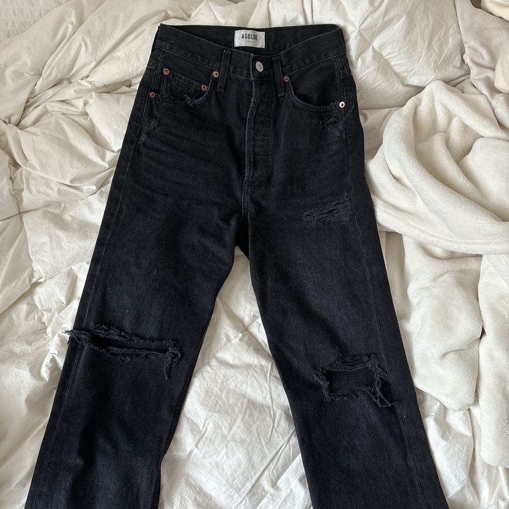 AGOLDE 90s Crop Jeans